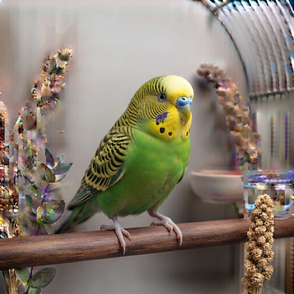 Budgie -Parent reared not tame