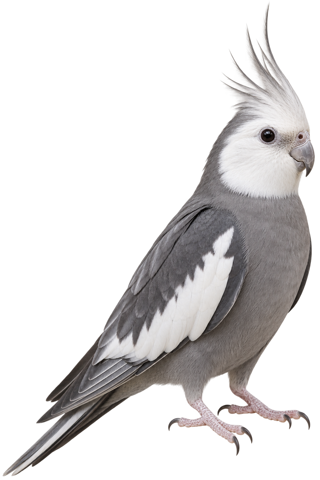 White Face Cockatiel - Parent Reared not Tame