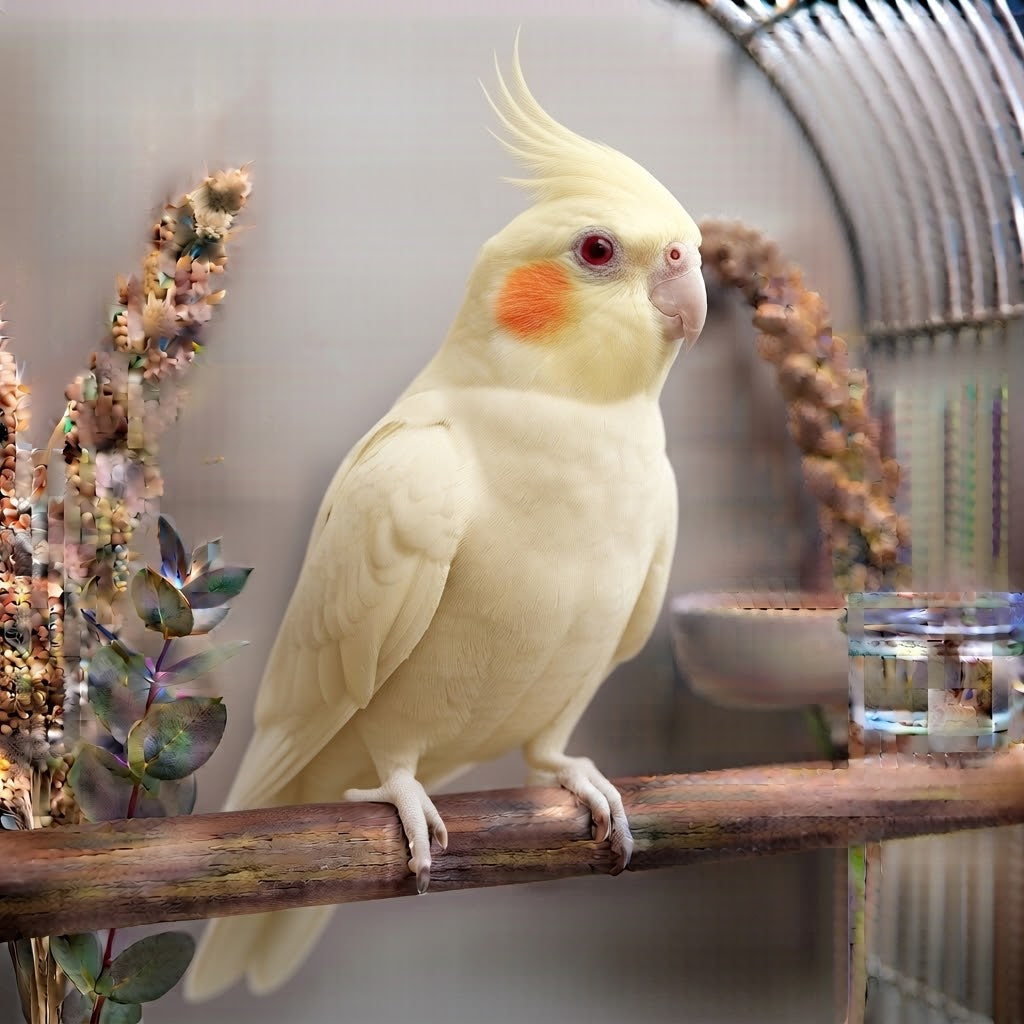 Lutino Cockatiel  - Parent Reared not Tame