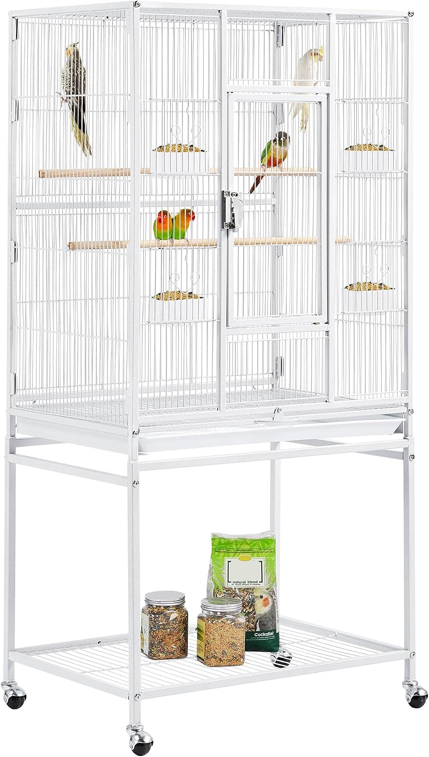 Shaney Cage & Stand White 248