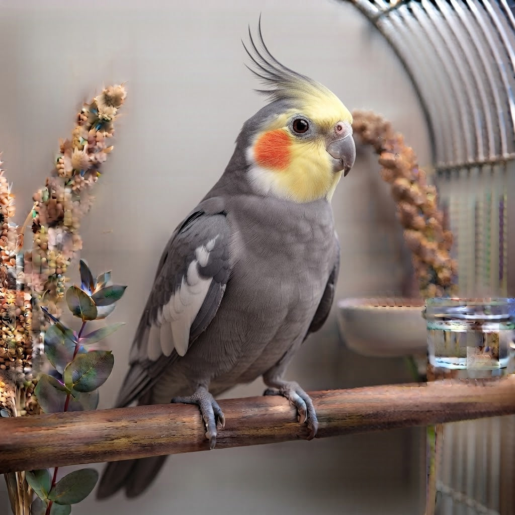 Grey Cockatiel - Parent Reared Not tame