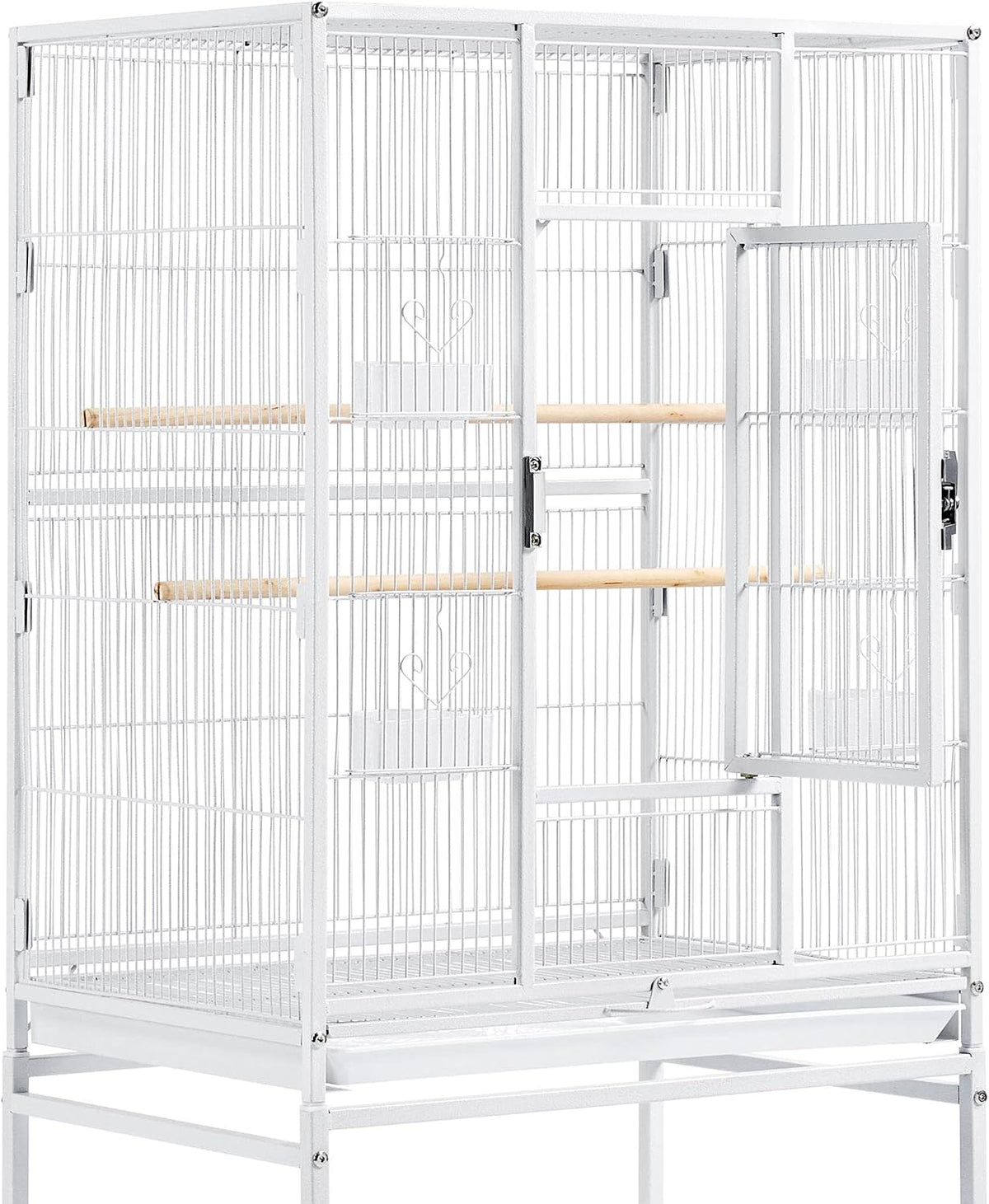 Shaney Cage & Stand White 248