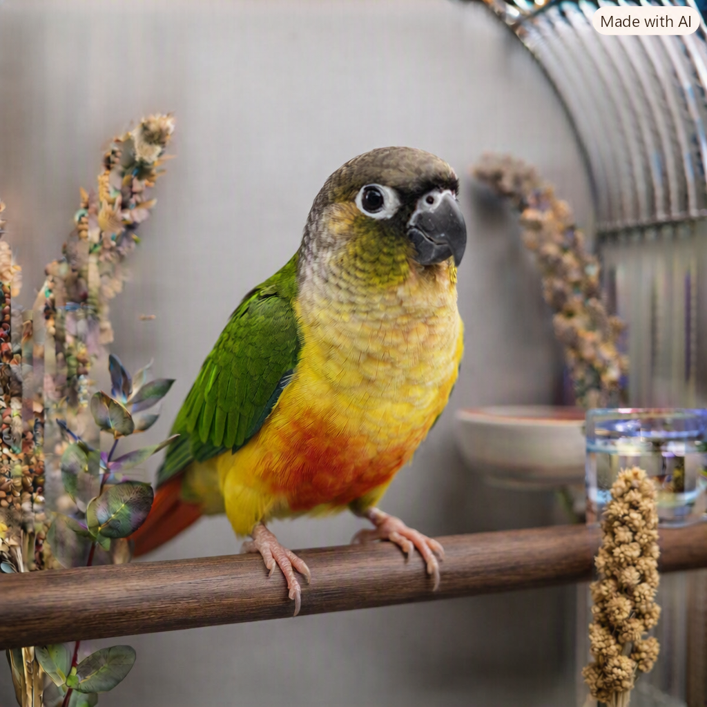 Yellow Sided Conure
