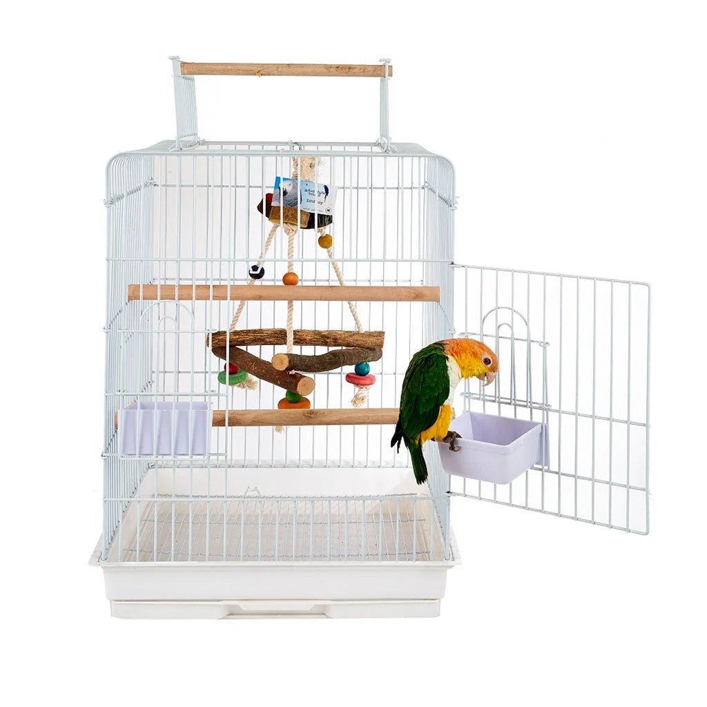 Santa Monica White Cage 1701