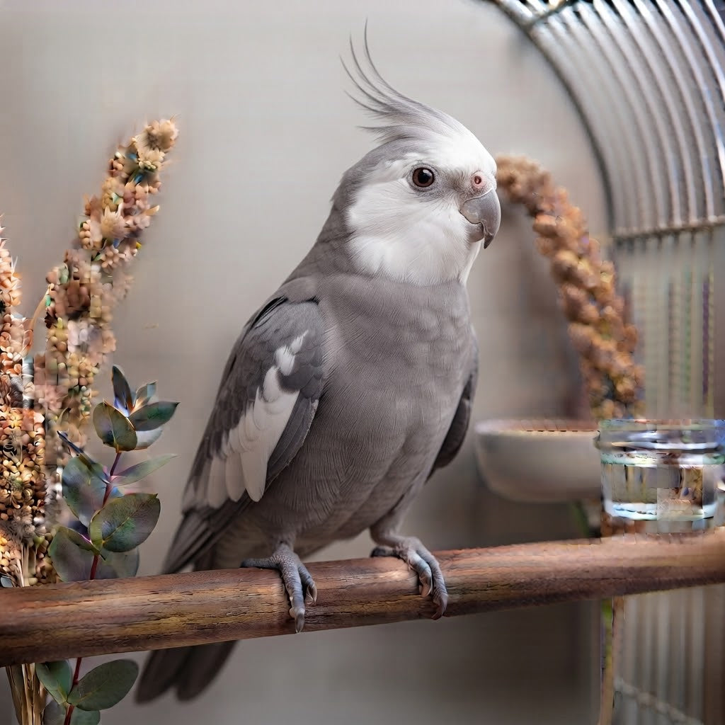 White Face Cockatiel - Parent Reared not Tame
